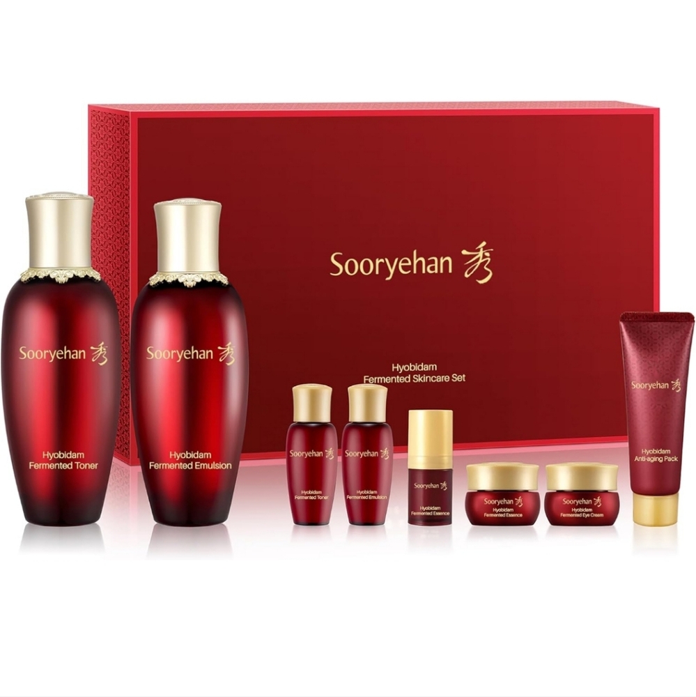 Never used Sooryehan Hyobidam Fermented Skincare Gift Set (13.53 fl oz)